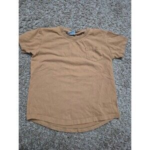 Orcas Lucille shirt boys size 5-6 years - tan